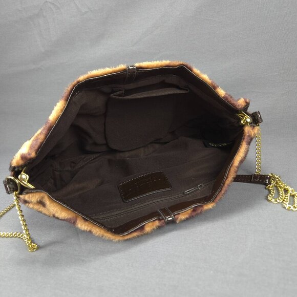 Relic Faux Leopard Print Purse Handbag Shoulder Bag Y2K Animal Print Style - Picture 8 of 14